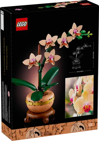 Miniorchidee van LEGO – productfoto 9 van 9