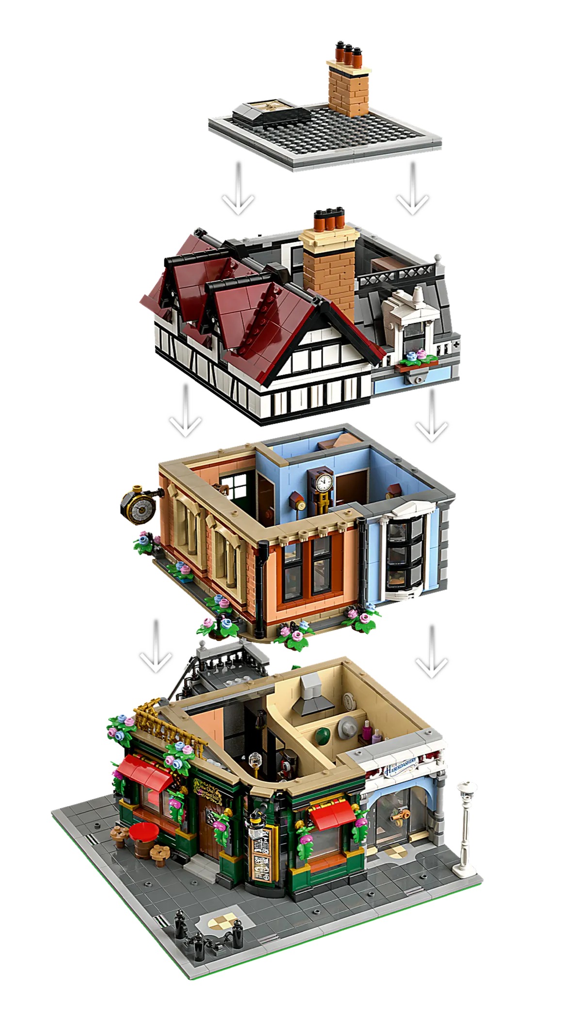 LEGO Tudor Corner (10350) - Bild 6