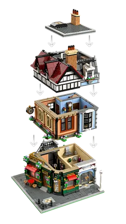 LEGO Tudor Corner (10350) - afbeelding 8