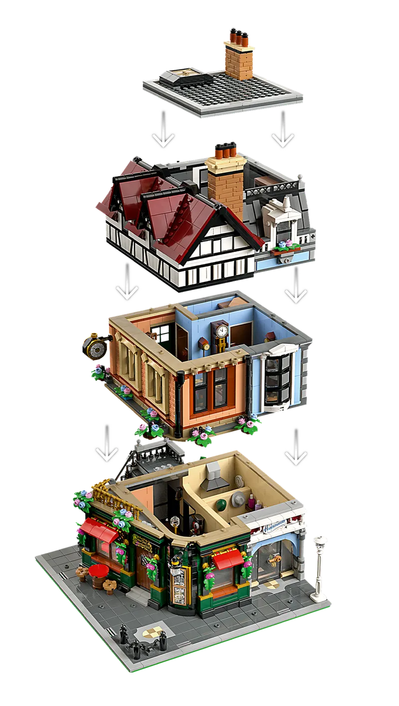 Tudor Corner von LEGO – Produktfoto 9 von 17
