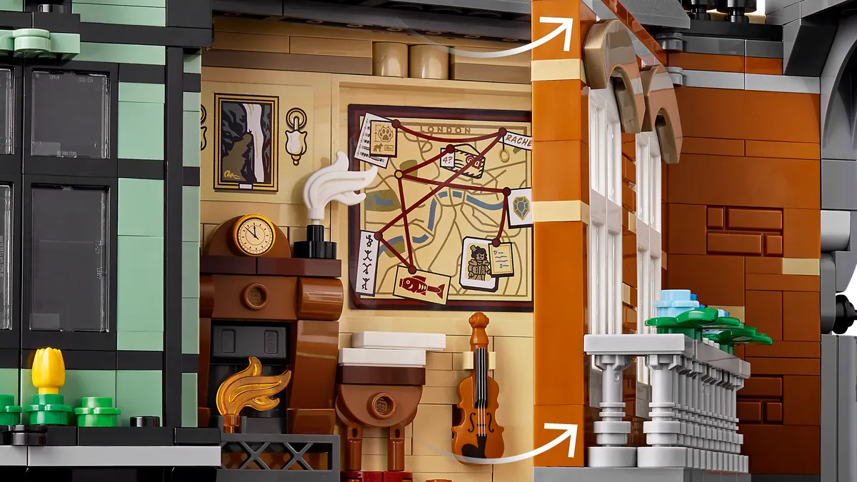 LEGO Sherlock Holmes: Book Nook (10351) - Bild 2