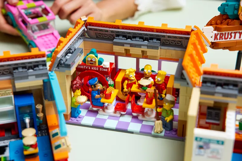 The Simpsons™: Krusty Burger från LEGO – produktbild 14 av 18