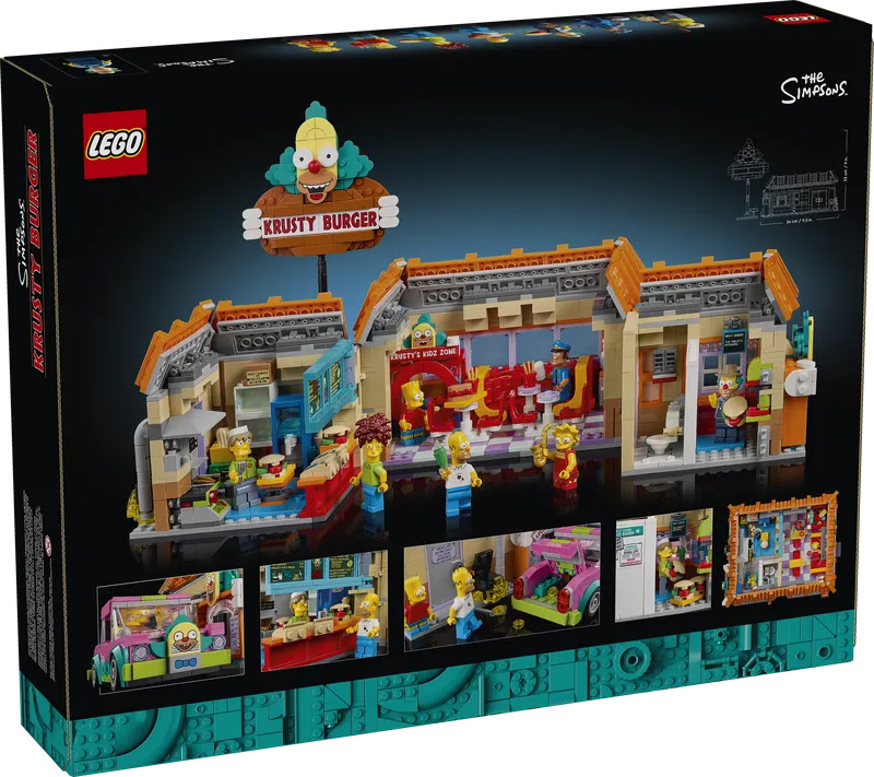 The Simpsons™: Krusty Burger från LEGO – produktbild 17 av 18