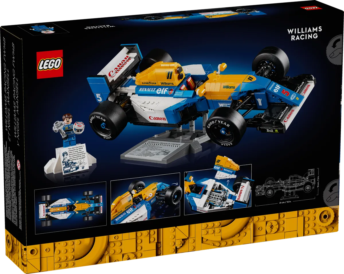 LEGO Williams Racing FW14B & Nigel Mansell (10353) - Bild 10
