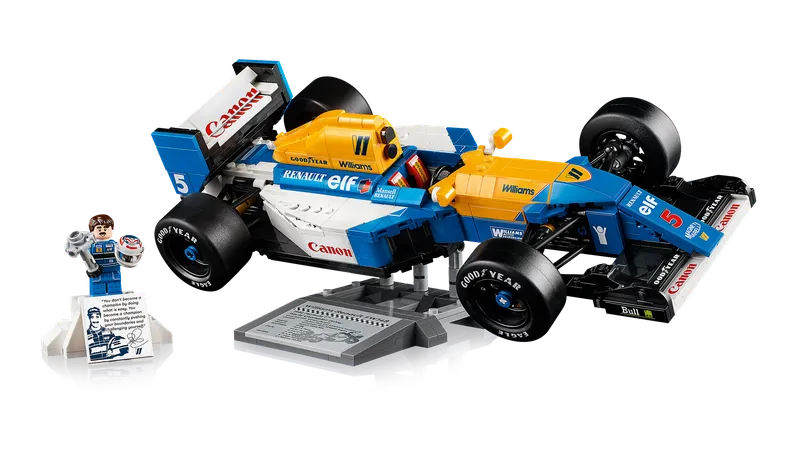Williams Racing FW14B & Nigel Mansell fra LEGO – produktbillede 4 af 11