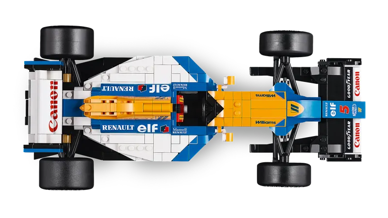 Williams Racing FW14B & Nigel Mansell fra LEGO – produktbillede 5 af 11