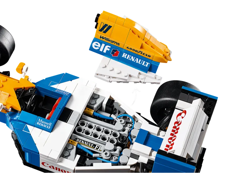 Williams Racing FW14B & Nigel Mansell fra LEGO – produktbillede 7 af 11