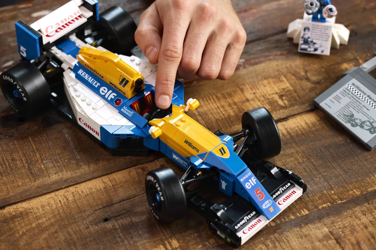LEGO Williams Racing FW14B & Nigel Mansell (10353) - Bild 8