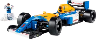 Williams Racing FW14B & Nigel Mansell fra LEGO – produktbillede 1 af 11