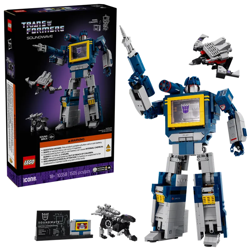 Transformers: Soundwave by LEGO – product photo 2 of 19