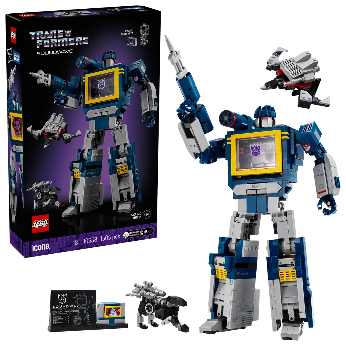 LEGO Transformers: Soundwave (10358) - image 17