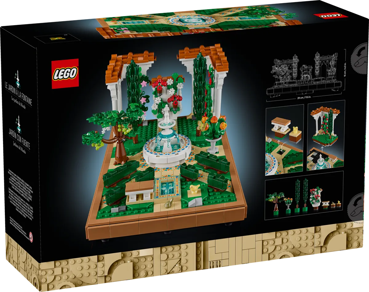 LEGO Fountain Garden (10359) - Bild 11