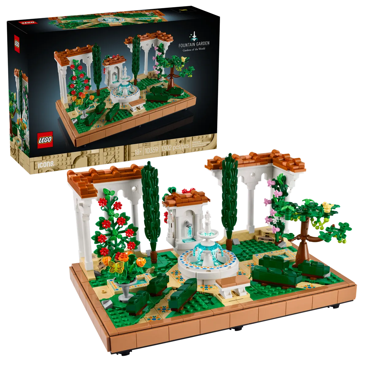 LEGO Fountain Garden (10359) - Bild 5