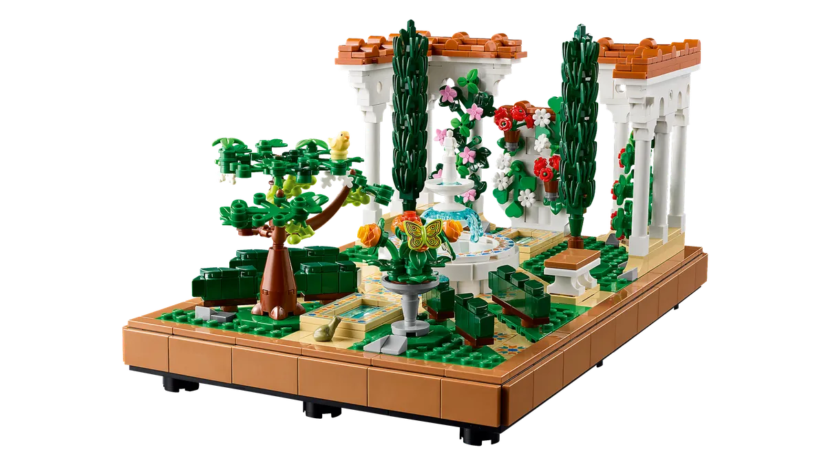 LEGO Fountain Garden (10359) - Bild 1