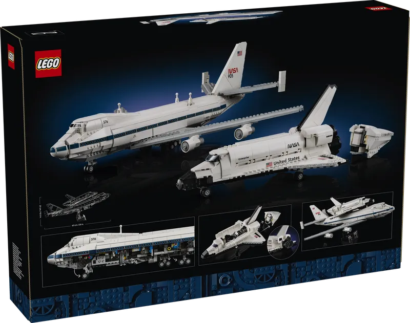 Shuttle Carrier Aircraft von LEGO – Produktfoto 18 von 18