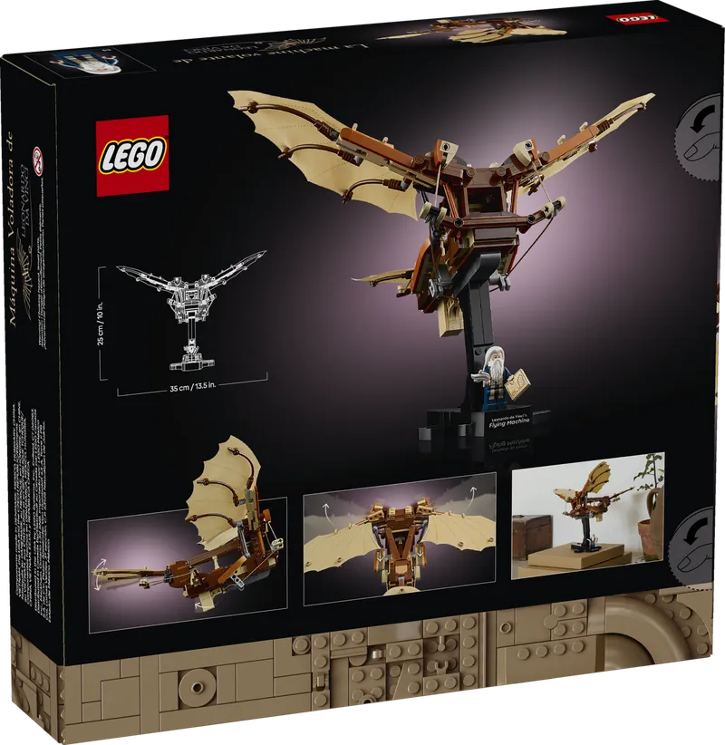 Leonardo da Vinci's Flying Machine von LEGO – Produktfoto 13 von 13