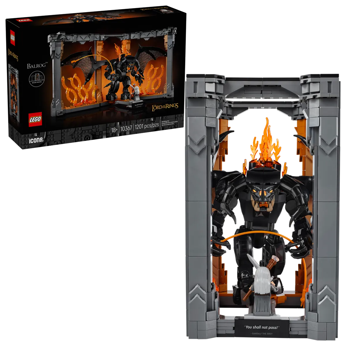LEGO The Lord of the Rings: Balrog™ Book Nook (10367) - Bild 5