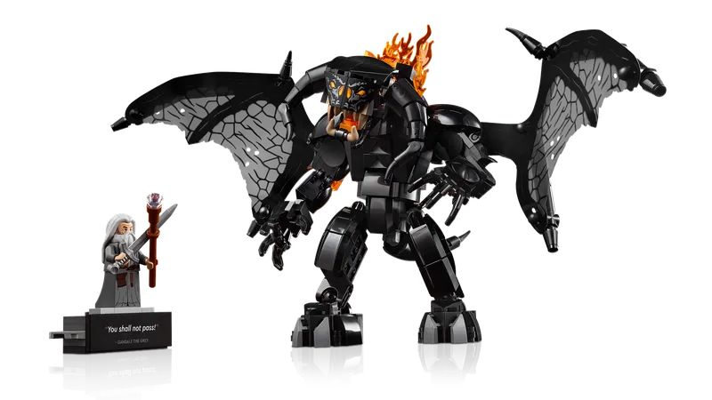 Boekensteun: The Lord of the Rings – Balrog™ van LEGO – productfoto 4 van 15