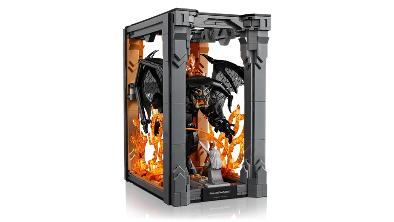 Boekensteun: The Lord of the Rings – Balrog™ van LEGO – productfoto 5 van 15