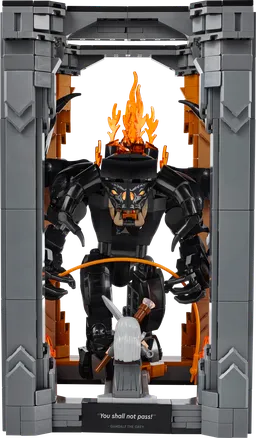 LEGO The Lord of the Rings: Balrog™ Book Nook (10367)