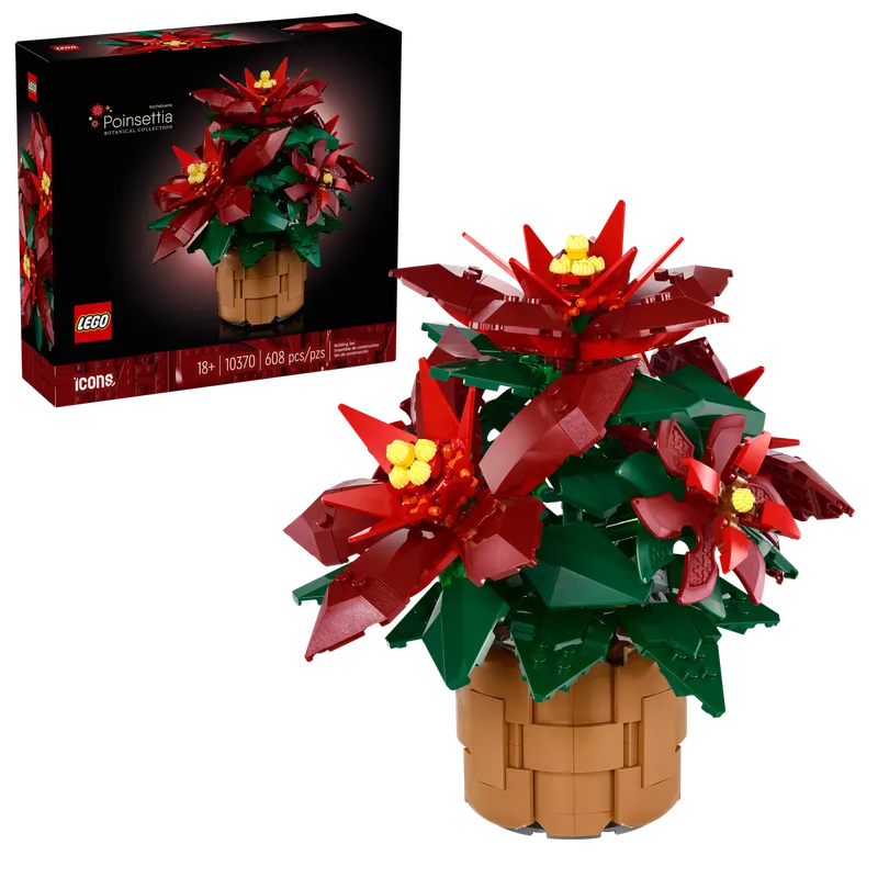 Poinsettia by LEGO – product photo 2 of 9