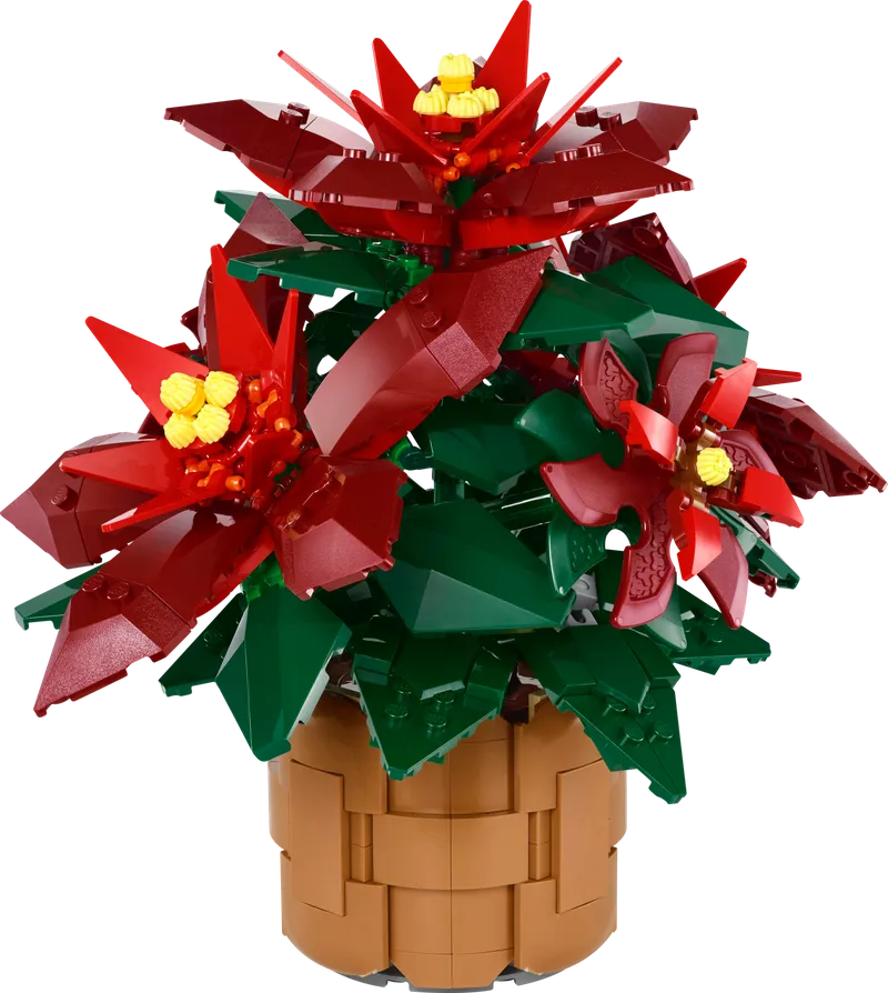 LEGO 10370 Poinsettia, 608 stenen