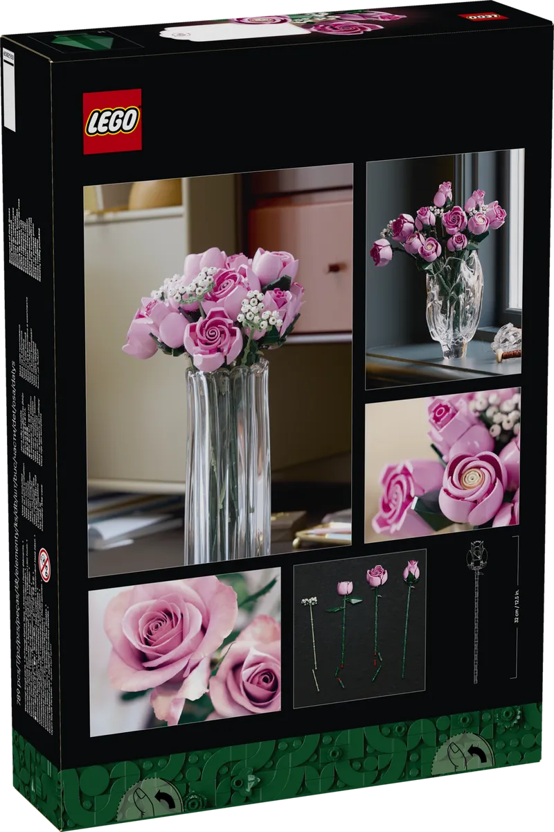 Bouquet of Pink Roses by LEGO – product photo 20 of 36
