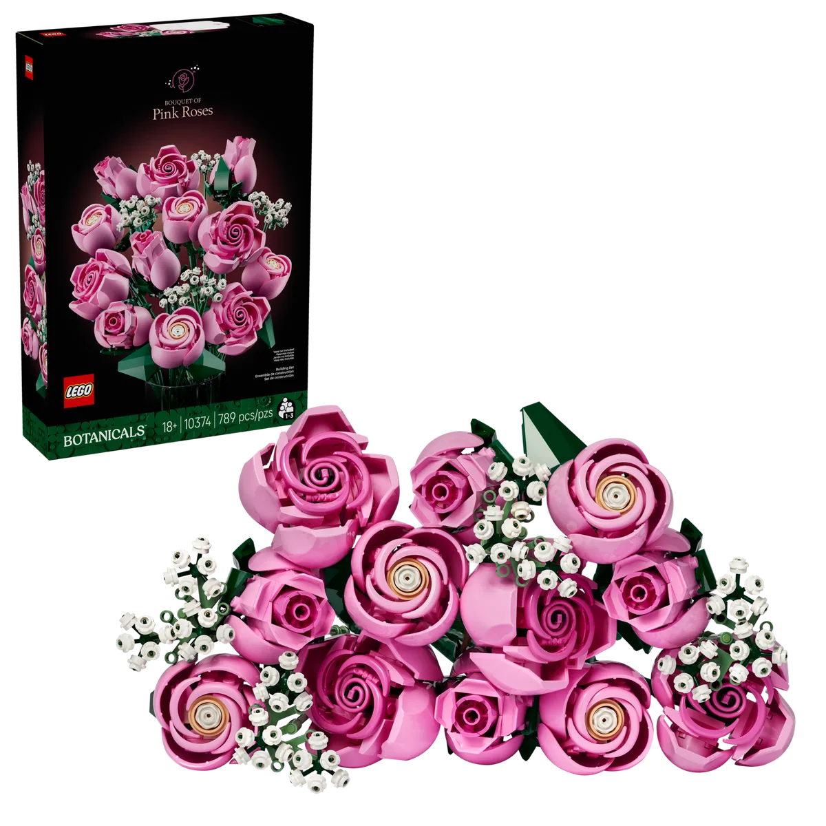 LEGO Bouquet of Pink Roses (10374) - Bild 10