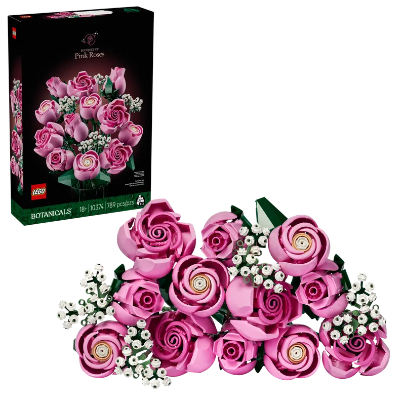 Bouquet of Pink Roses by LEGO – product photo 2 of 36