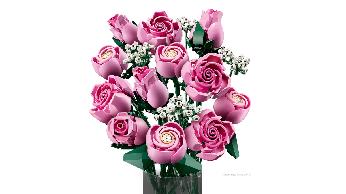 LEGO Bouquet of Pink Roses (10374) - Bild 6