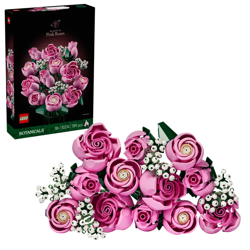 Bouquet of Pink Roses by LEGO – product photo 21 of 36