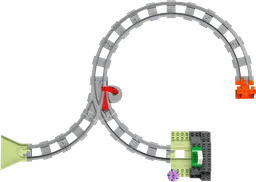 LEGO Train Tunnel and Tracks Expansion Set (10425) - afbeelding 3