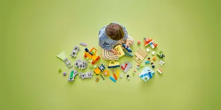 Grote interactieve buurttrein van LEGO – productfoto 10 van 11