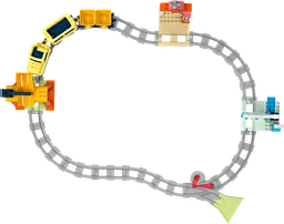 LEGO Big Interactive Community Train (10428) - afbeelding 4