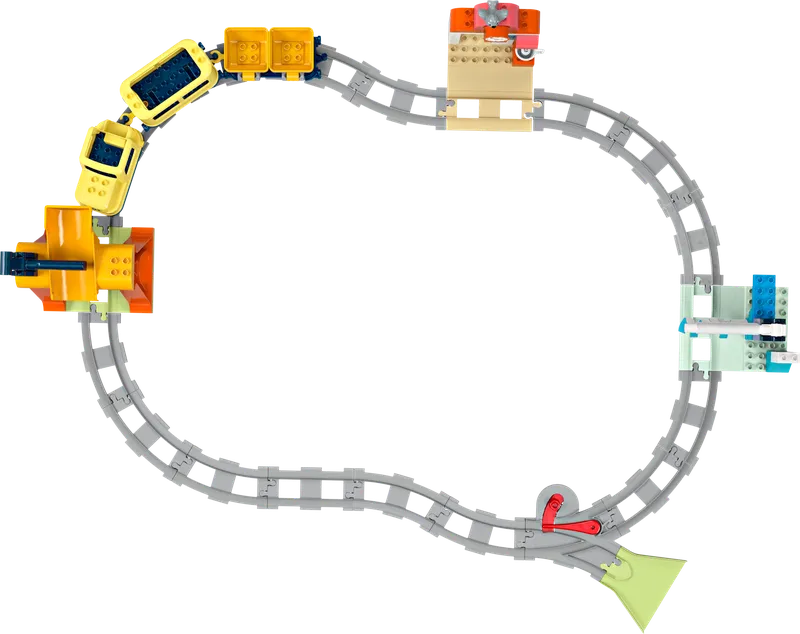 Grote interactieve buurttrein van LEGO – productfoto 5 van 11