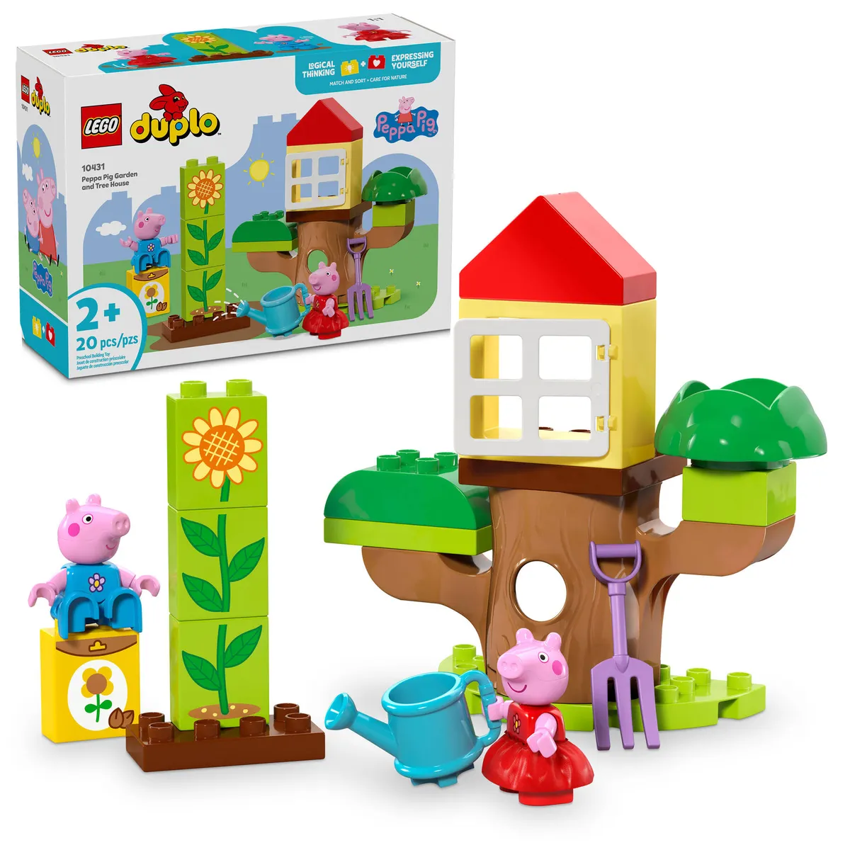 LEGO Peppa Pig Garden and Tree House (10431) - Bild 5