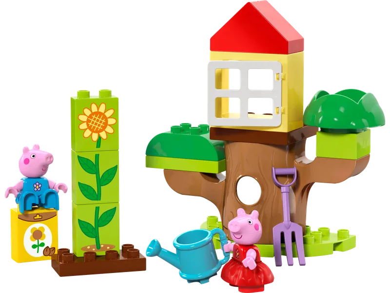 Peppa Pig Garden and Tree House fra LEGO – produktbillede 2 af 7