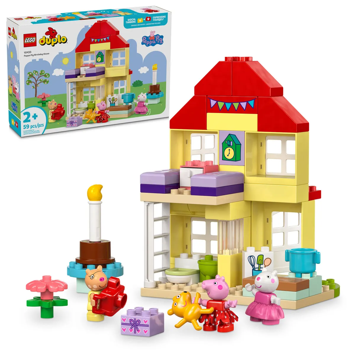 LEGO Peppa Pig Birthday House (10433) - Bild 3