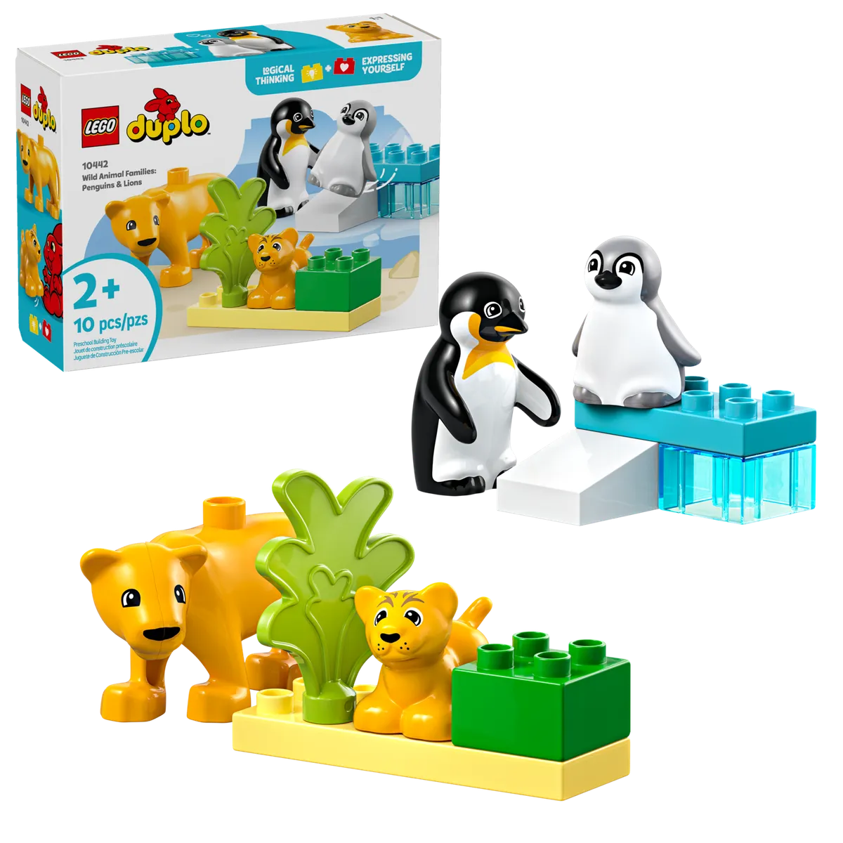 LEGO Wild Animal Families: Penguins & Lions (10442) - Bild 4