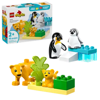 Wild Animal Families: Penguins & Lions fra LEGO – produktbillede 2 af 9