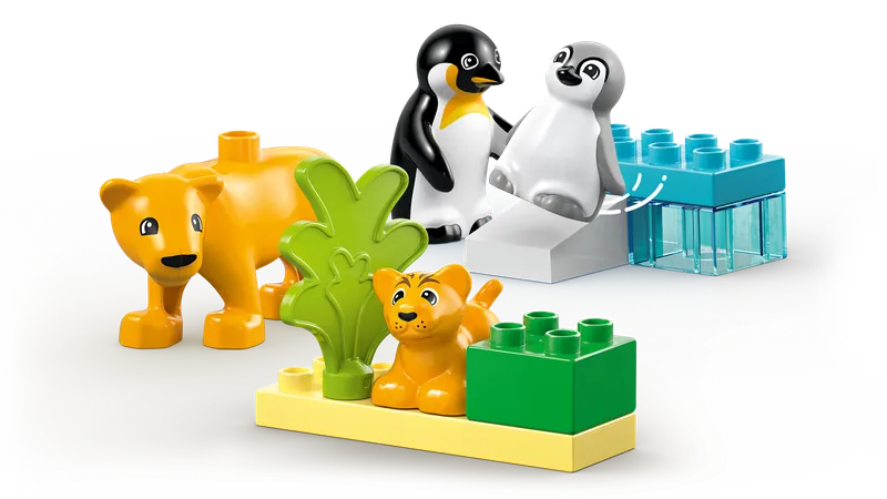 Wild Animal Families: Penguins & Lions fra LEGO – produktbillede 3 af 9
