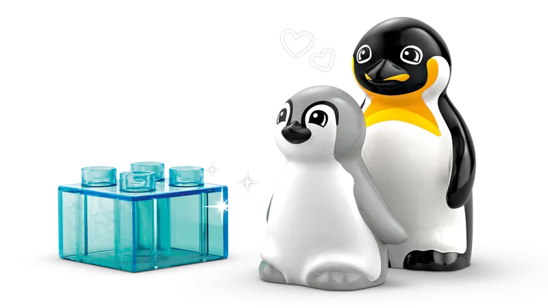 Wild Animal Families: Penguins & Lions fra LEGO – produktbillede 5 af 9