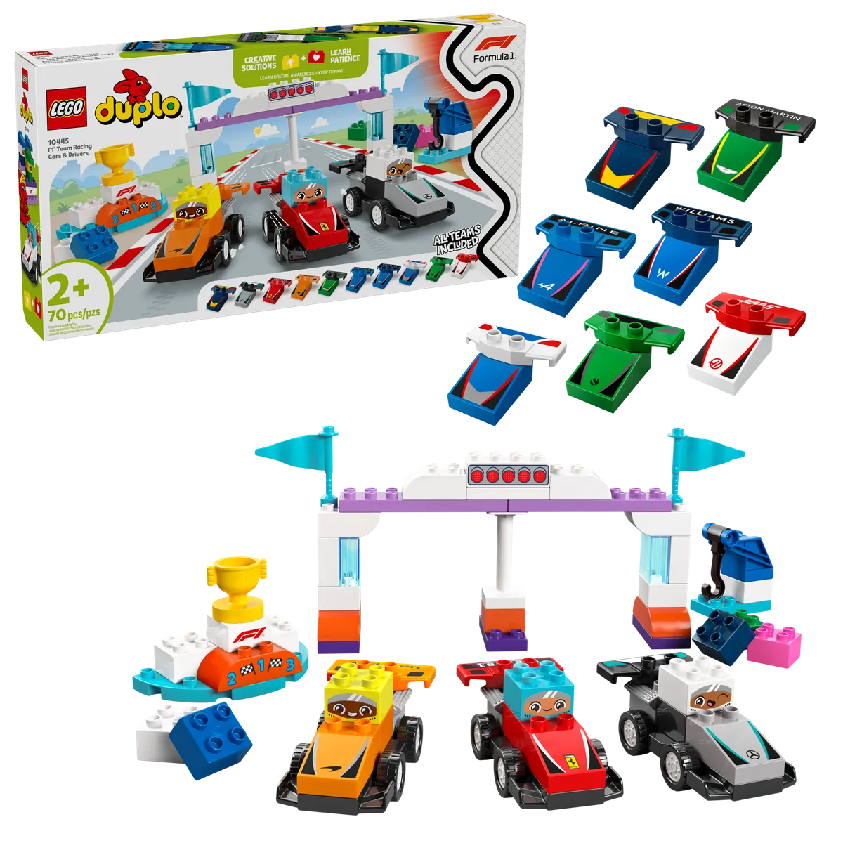 LEGO F1® Team Race Cars & Drivers (10445) - Bild 5