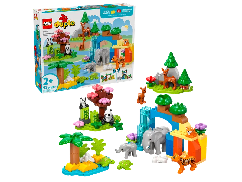 3in1 Wild Animal Families von LEGO – Produktfoto 2 von 9