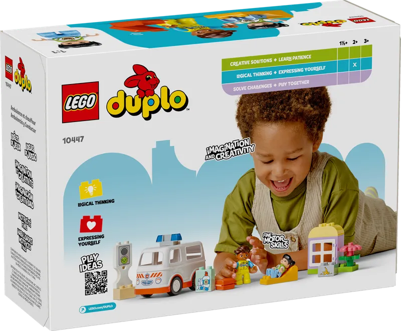 Ambulance & Driver fra LEGO – produktbillede 9 af 9