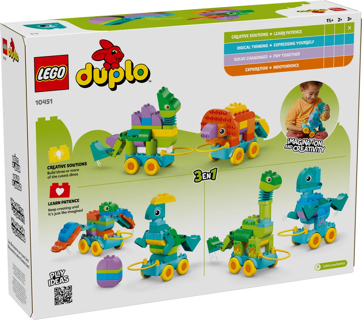 LEGO 3in1 Dinosaurs on Wheels (10451) - Bild 9