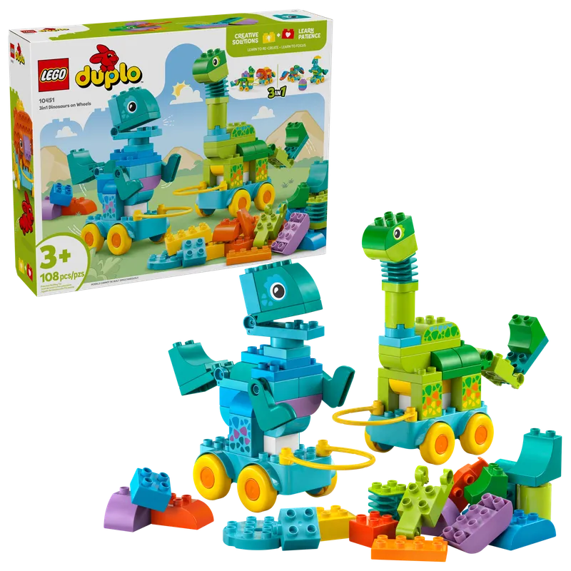 3in1 Dinosaurs on Wheels fra LEGO – produktbillede 2 af 10
