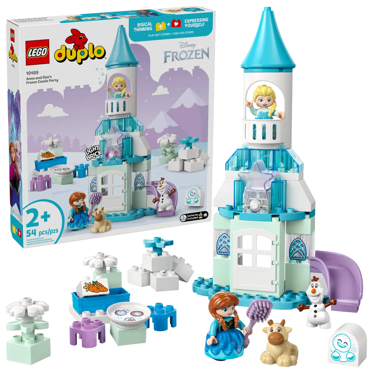 LEGO Anna and Elsa's Frozen Castle Party (10455) - Bild 3