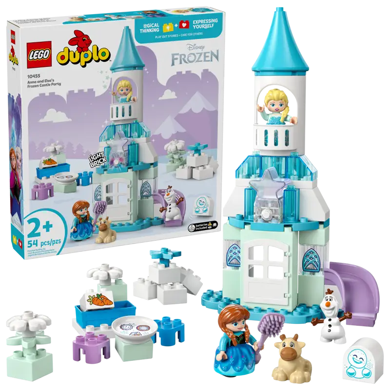 Anna and Elsa's Frozen Castle Party