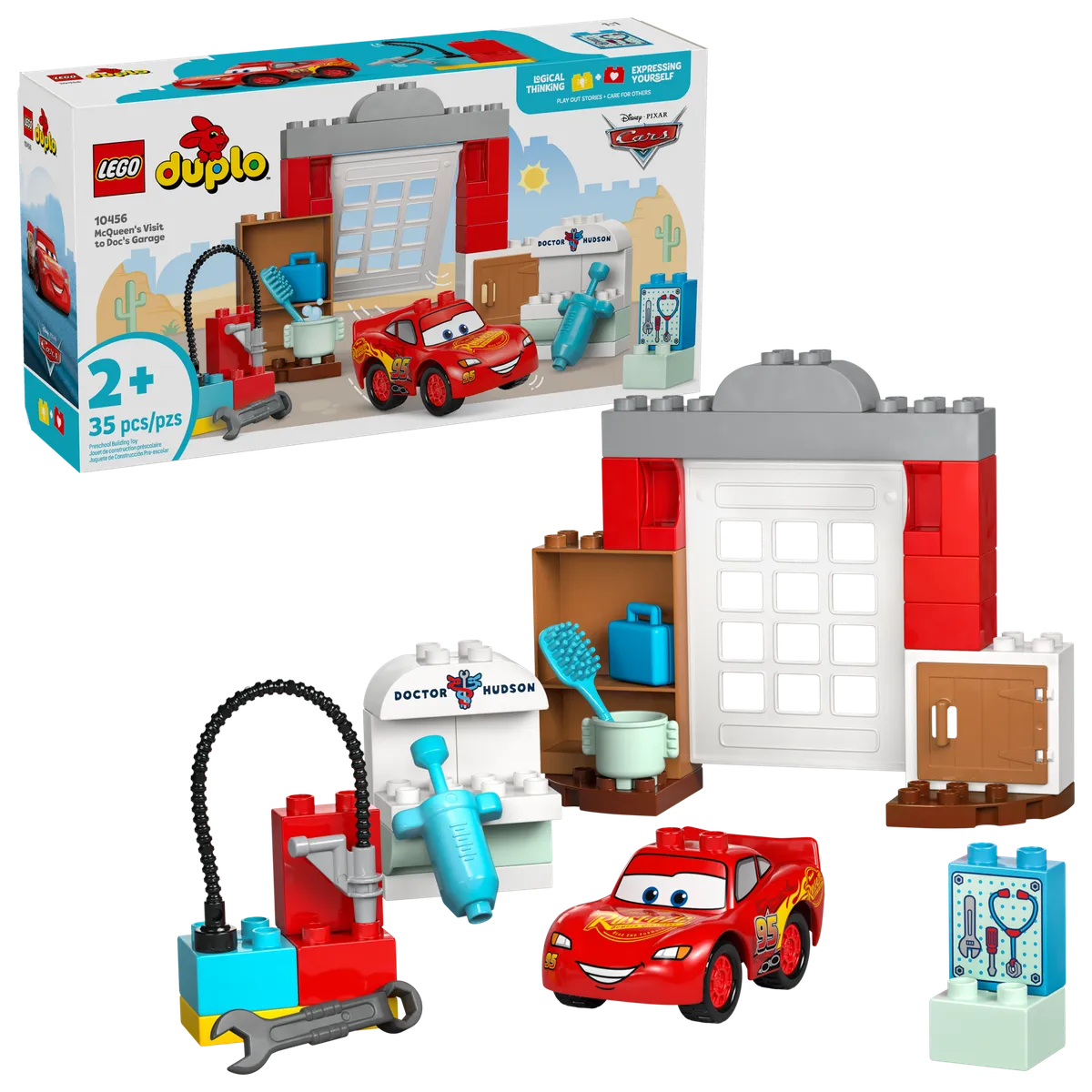 LEGO McQueen's Visit to Doc's Garage (10456) - Bild 3